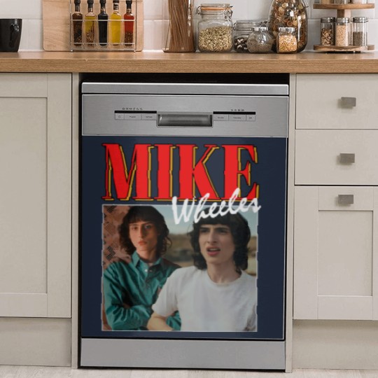 Discover Mike Wheeler Stranger Things Vintage Bootleg Dish Washer Covers