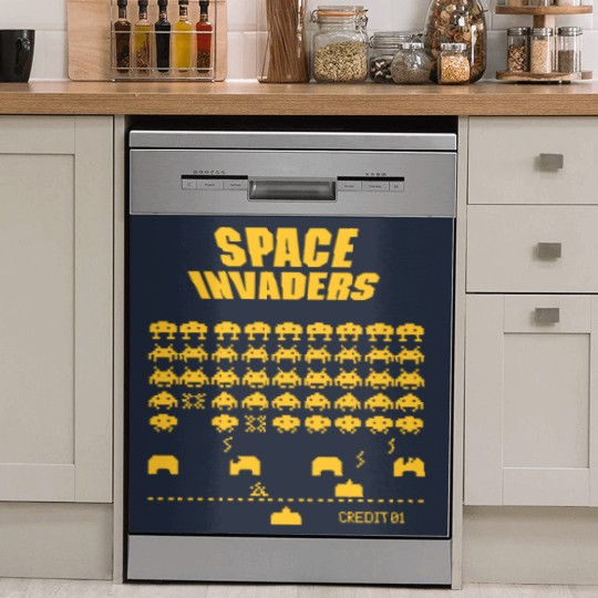 Discover Space Invaders Dish Washer Covers