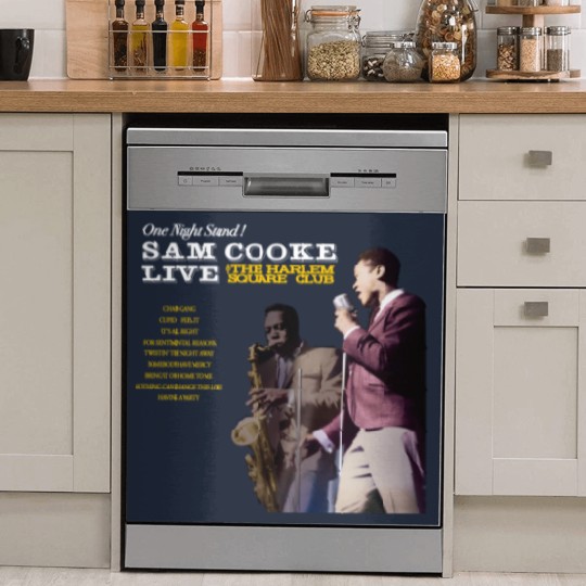 Discover Live at Harlem Square - Sam Cooke Dish Washer Covers