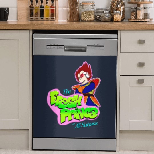 Discover Fresh Saiyan  dragon  fresh  of bel air  Saiyan  vegeta  dbz  dbs  ball Dish Washer Covers