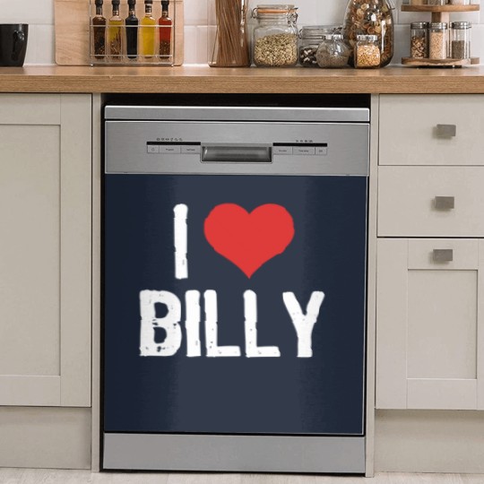 Discover I Love Billy  3 Dish Washer Covers