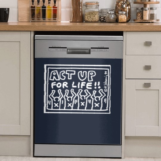 Discover Keith Haring Pop Art 1980s Men Women Unisex Jersey Dish Washer Covers