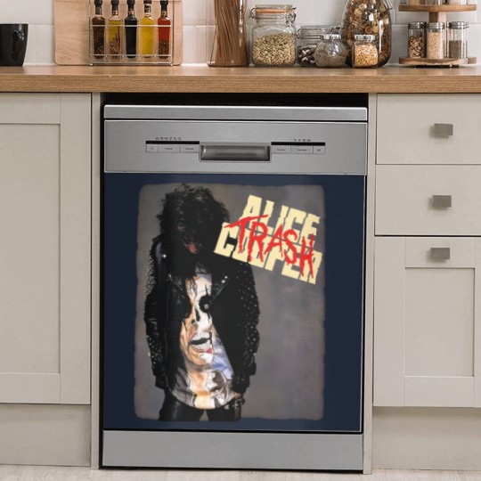 Discover ALICE COOPER TRASH! Classic Dish Washer Covers