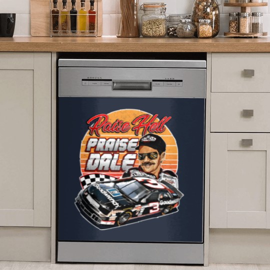 Discover Dale Earnhardt Raise Hell Praise 90S - Dale Earnhardt Dish Washer Covers