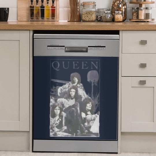Discover Queen Freddie Mercury Brian May Band Vintage Dish Washer Covers