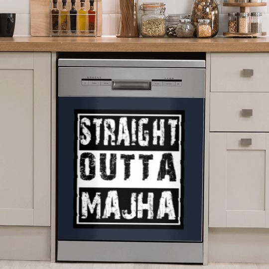 Discover Straight Outta Majha Dish Washer Covers