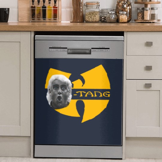 Discover Wooo-Tang Rick Flair WOO Funny Parody Dish Washer Covers