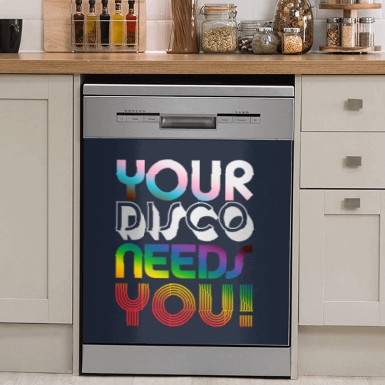 Discover Your Disco Needs You - Kylie Minogue - Light Years - Progress Pride Colours LGBTQIA+ | Active Dish Washer Covers