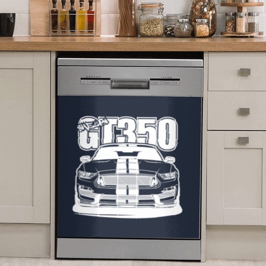 Discover Shelby GT350 - Black Print Dish Washer Covers