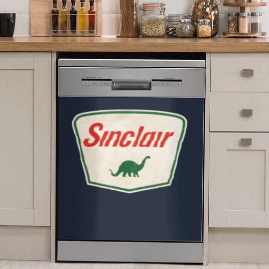 Discover Sinclair Oil vintage logo Dish Washer Covers