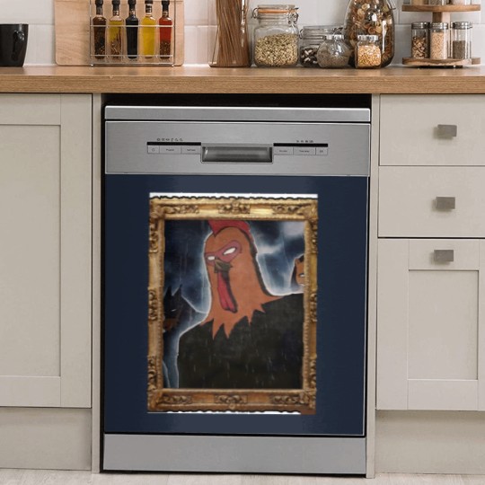 Discover Lostreak Chicken Graphic Dish Washer Covers