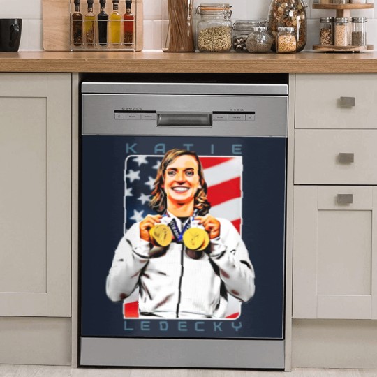 Discover Katie Ledecky The Hero - Athlete - Dish Washer Covers