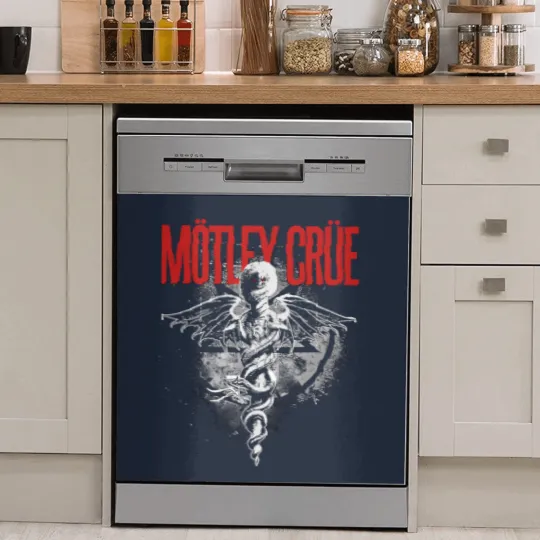 Discover Motley Crue Logo Dish Washer Covers
