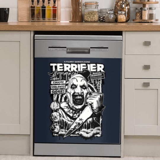 Discover Terrifier A Damien Leon Film Dish Washer Covers