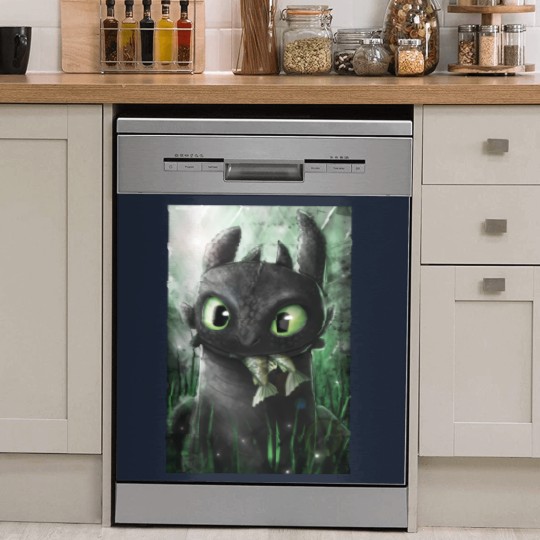 Discover How To Train Your Dragon, Toothless Gifts For Men & Women Dish Washer Covers