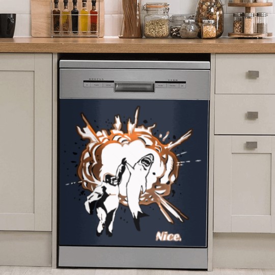 Discover Shark Gorilla Nice High Five Dish Washer Covers