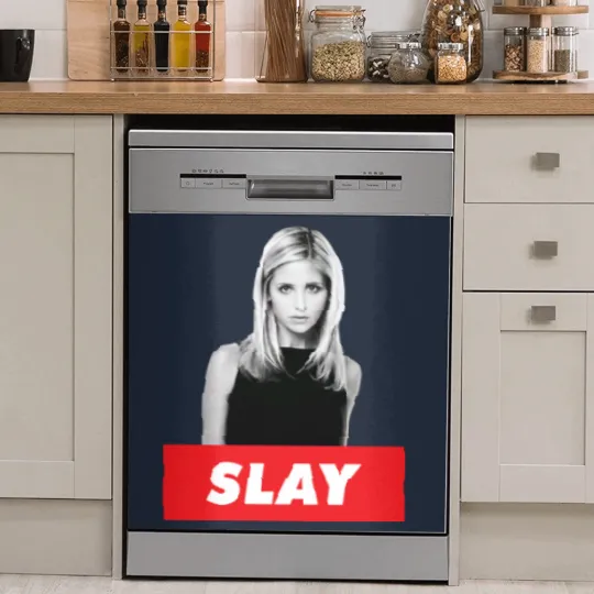 Discover Buffy The Vampire Slayer Dish Washer Covers, BTVS, Vintage Buffy Dish Washer Covers