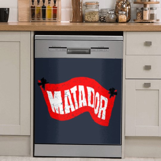 Discover Vintage Matador Records Distressed Dish Washer Covers