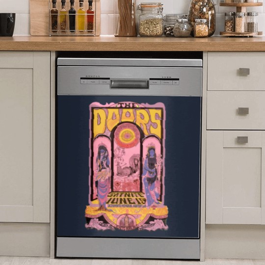 Discover Vintage The Doors 60's Concert Dish Washer Covers, The Doors Dish Washer Covers