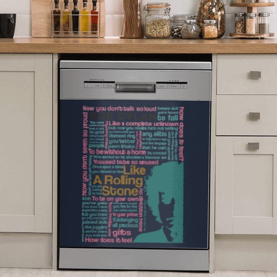 Discover Bob Dylan Like A Rolling Stone Dish Washer Covers