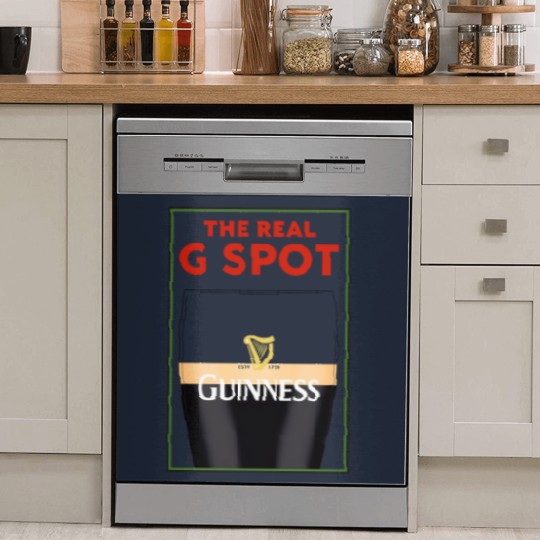 Discover Guinness Vintage Dish Washer Covers, Split the G, Funny Dish Washer Covers