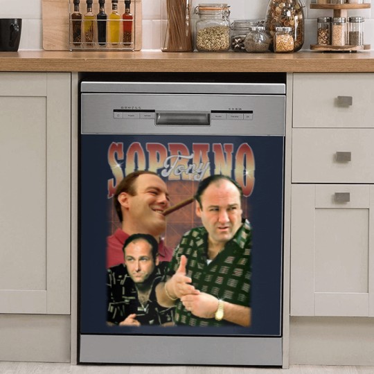 Discover Tony Soprano Vintage Dish Washer Covers