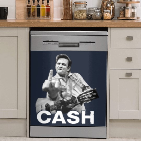 Discover Johnny Cash Unisex Dish Washer Covers: Finger