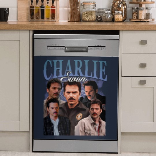 Discover Charlie Swan Vintage Washed Dish Washer Covers,Retro Billy Burke Dish Washer Covers