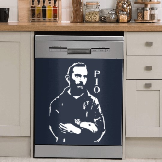 Discover Padre Pio Saint Dish Washer Covers