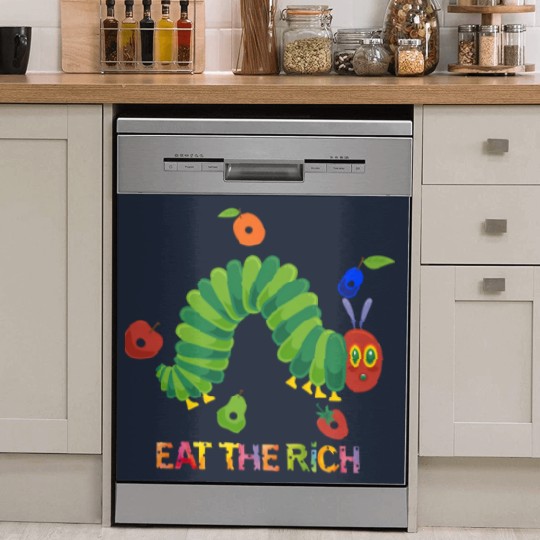 Discover Eat The Rich The Very Hungry Caterpilla Dish Washer Covers, Very Hungry