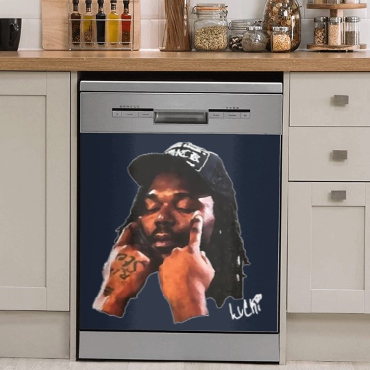 Discover Lucki - Graphic Dish Washer Covers, Rap Dish Washer Covers, Vintage Style Rap Dish Washer Covers, Hip Hop Dish Washer Covers