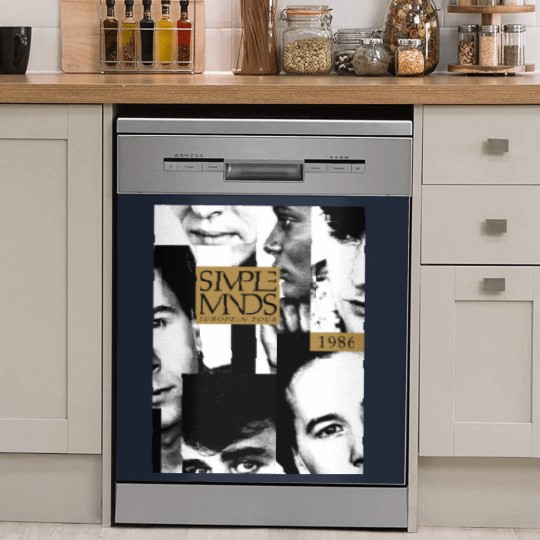 Discover Simple Minds - Once Upon A Time European Tour 1986 Dish Washer Covers