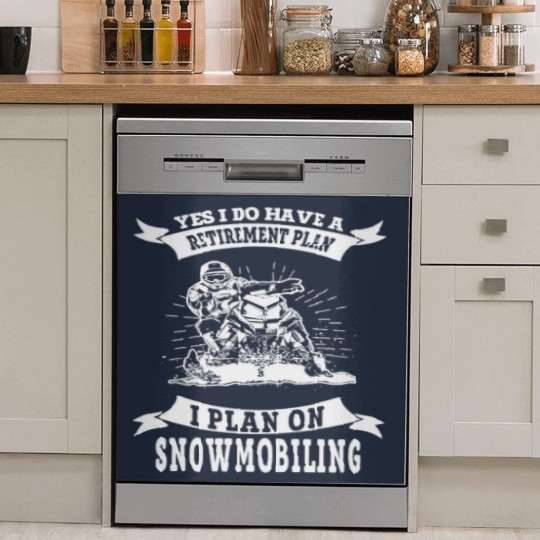 Discover Snowmobile - I do have a retirement plan i plan Dish Washer Covers