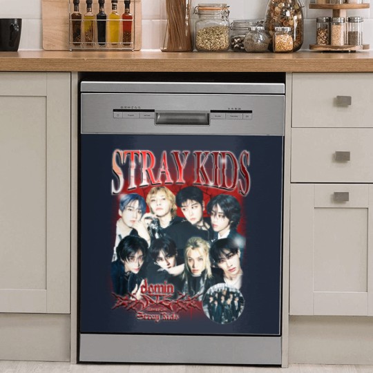 Discover Stray Kids dominATE World Tour US 2025 Graphic Dish Washer Covers, Stray Kids Hop Album Dish Washer Covers