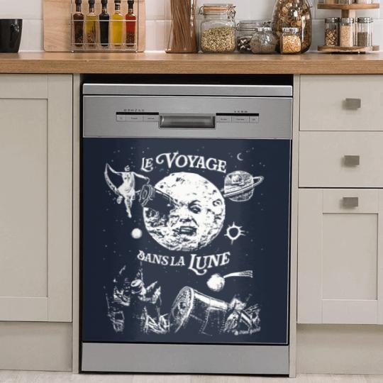 Discover A Trip To The Moon Le Voyage Dans La Lune 1902 Silent Film Unisex Classic Dish Washer Covers
