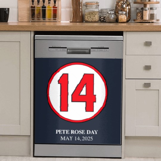 Discover 2025 - Pete Rose Day Dish Washer Covers