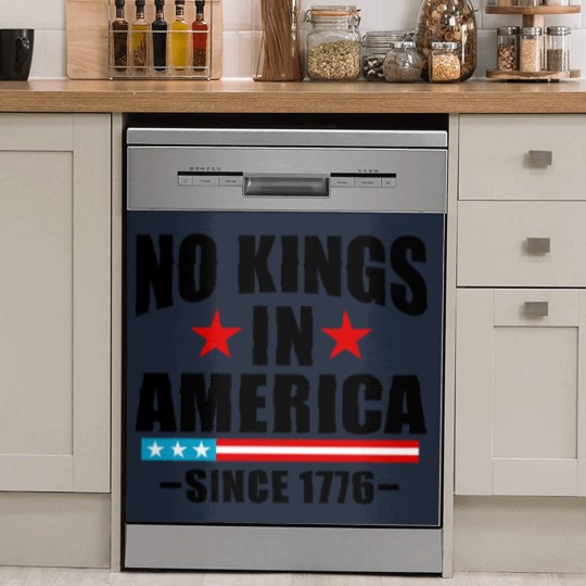 Discover No Kings in America Dish Washer Covers Anti-Trump, Protest Dish Washer Covers Democracy Dish Washer Covers Protest Gift for Anti-MAGA Patriotic Dish Washer Covers We The People No Kings In America