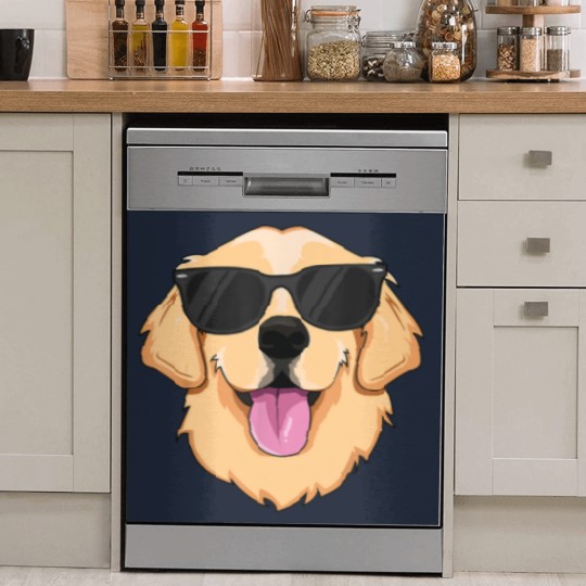 Discover Golden Retriever for Boys Girls Sunglasses Dish Washer Covers Dish Washer Covers
