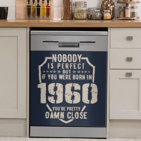 Discover 60th birthday - born in 1960 Dish Washer Covers