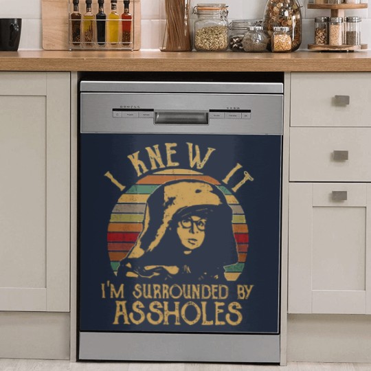 Discover Spaceballs Dark Helmet I Knew It Im Surrounded By Assholes Vintage Dish Washer Covers