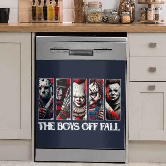 Discover The Boys Of Fall Dish Washer Covers, Halloween Horror Characters Dish Washer Covers, Friends Horror Characters Dish Washer Covers