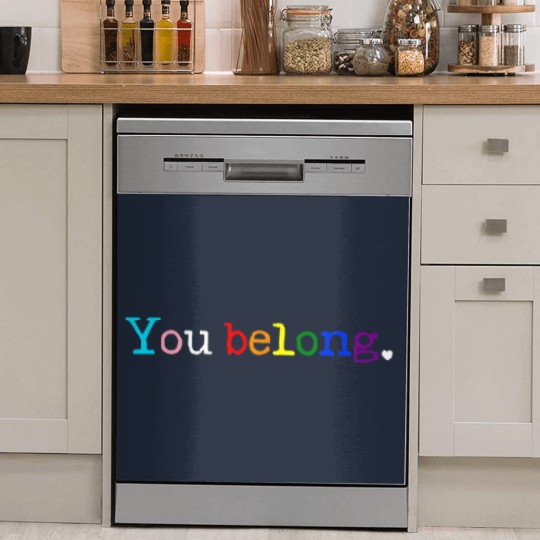 Discover Gay Pride LGBT Support And Respect You Belong Transgender Dish Washer Covers