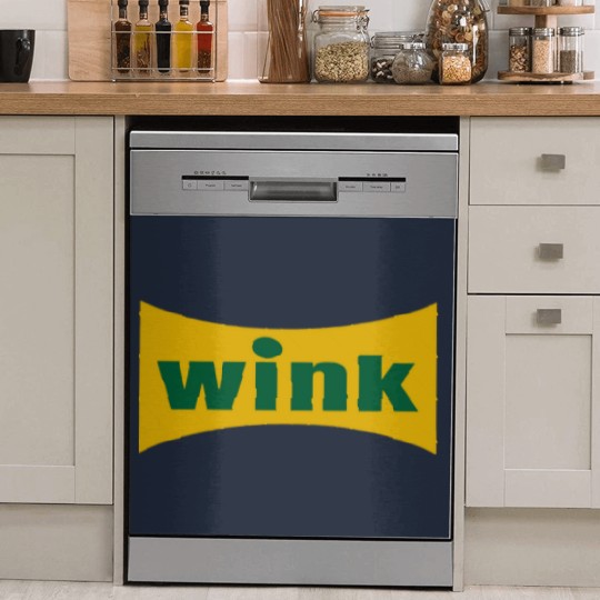 Discover Wink Grapefruit Flavored Soft Drink Soda Pop Logo Dish Washer Covers