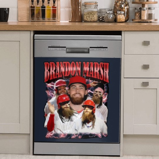 Discover Bran!don Marsh Dish Washer Covers, Brandon Baseball Player Marsh Dish Washer Covers