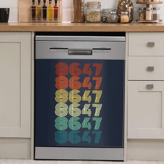Discover 8647 Anti Trump 86 47 Retro Vintage 80s Style Dish Washer Covers