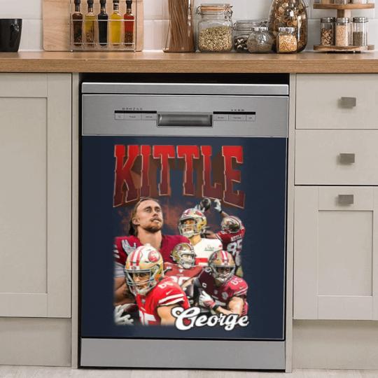 Discover Limited George Kittle Dish Washer Covers professional American Football Player