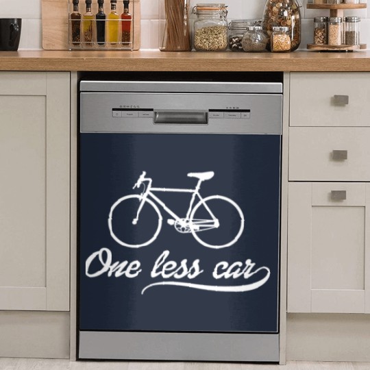 Discover Bike One Less Car One Less Car Dish Washer Covers