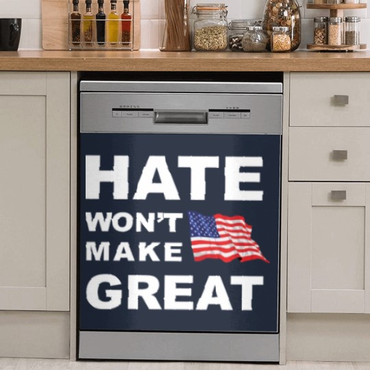 Discover Hate Won't Make US Great Men's Woman's Classic Ame Dish Washer Covers