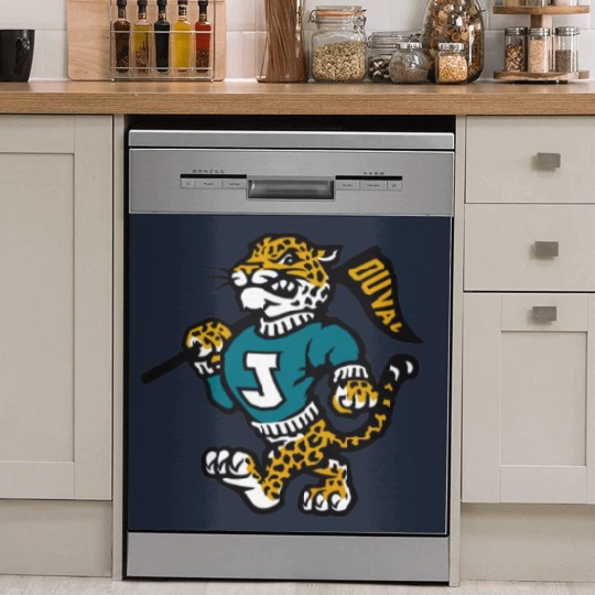 Discover Vintage Jags Mascot Dish Washer Covers