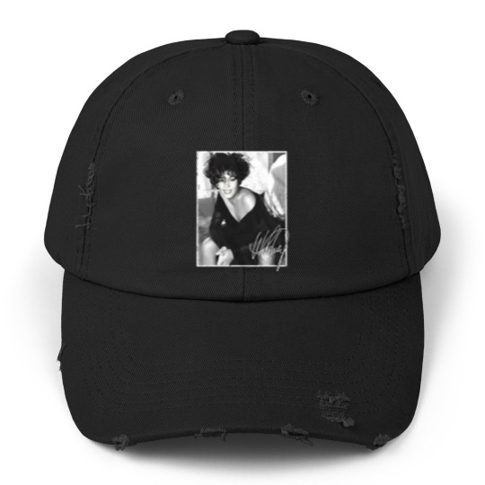 Discover Whitney Houston Unisex Distressed Caps